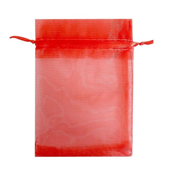 100pcs sacchetto di protezione della frutta sacchetto di rete anti-insetto e anti-uccello 17 x 23 cm (rosso)