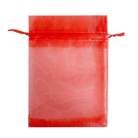 100pcs sacchetto di protezione della frutta sacchetto di rete anti-insetto e anti-uccello 20 x 30 cm (rosso)