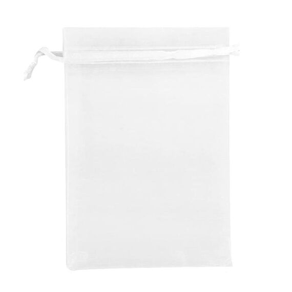 100pcs sacchetto di protezione della frutta sacchetto di rete anti-insetto e anti-uccello 25 x 35 cm (bianco)