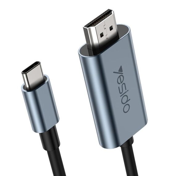 Cavo adattatore Yesido HM10 USB-C / Type-C a HDMI HD, lunghezza: 2 m