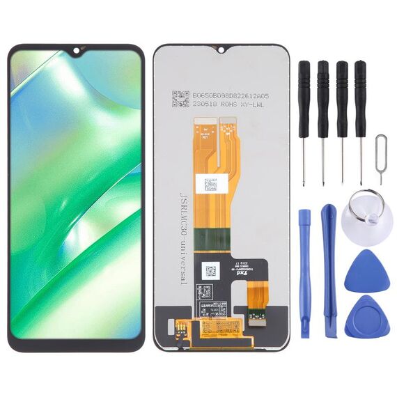 Schermo LCD OEM per Realme C33 con assemblaggio completo di digitalizzatore