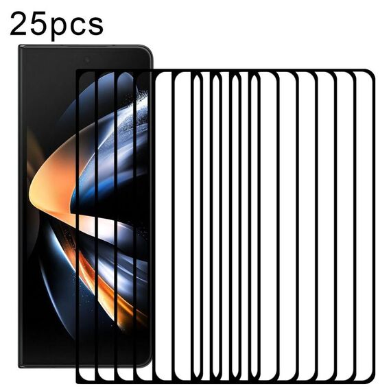 Per Samsung Galaxy Z Fold5 25 pezzi Schermo interno Full Glue Full Cover Screen Protector Pellicola in vetro temperato