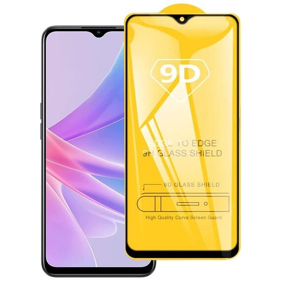 Per OPPO A78 4G 9D Full Glue Screen Pellicola in vetro temperato