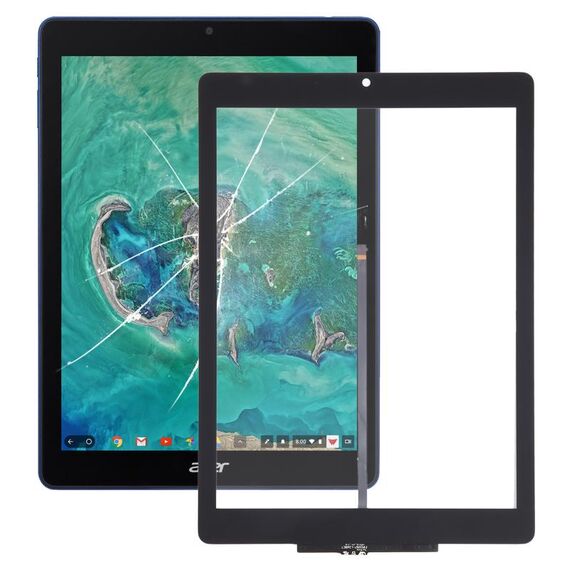 Pannello touch per Acer Chromebook Tab 10 D651N-K9WT (nero)