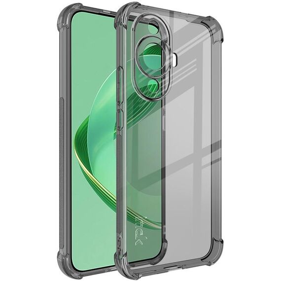 Per Huawei nova 11 imak custodia antiurto per telefono Airbag TPU (nero trasparente)