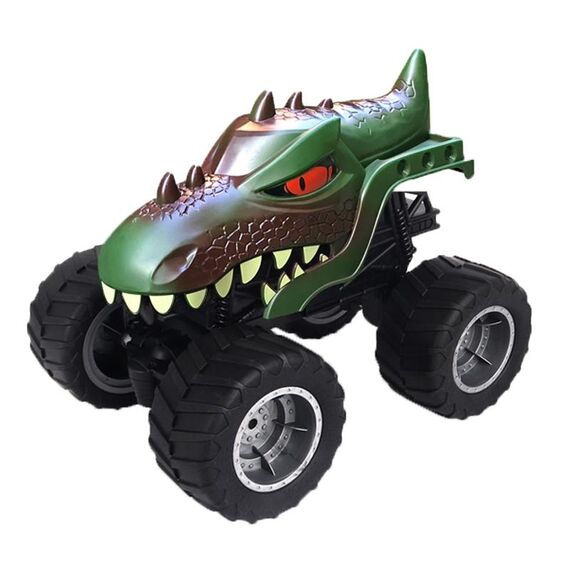 JJR/C Q148 2.4G Dinosaur Climbing Remote Control Car Monster Truck (verde)