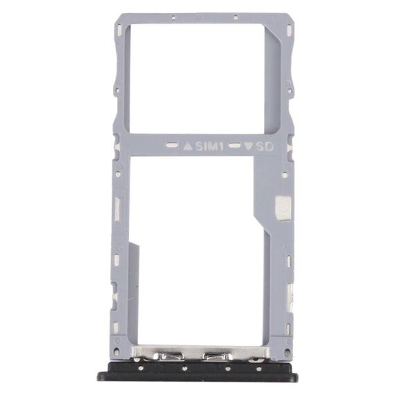Vassoio per scheda SIM originale TCL 20Y + vassoio per scheda Micro SD (nero)