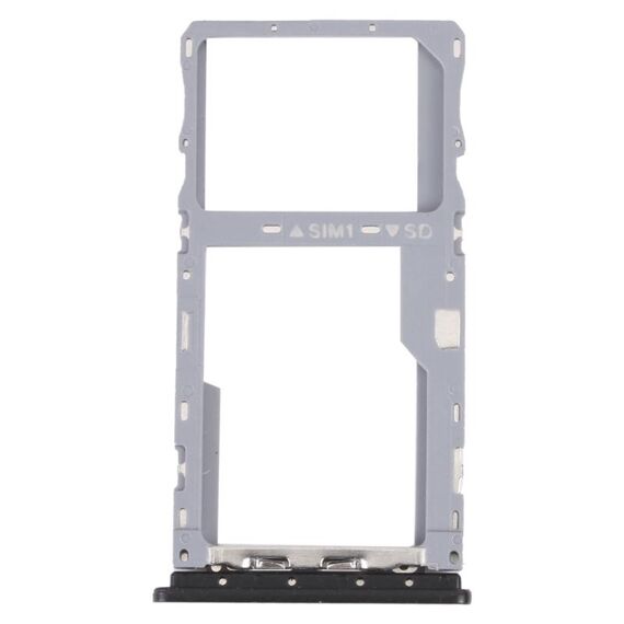 Vassoio per scheda SIM originale TCL 20E + vassoio per scheda Micro SD (nero)