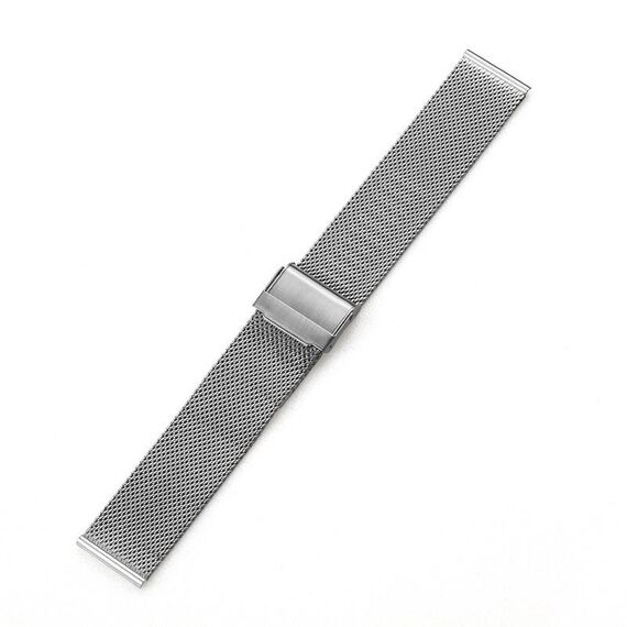 Per Huawei Watch 4/4 Pro Milan cinturino in maglia di acciaio con doppia fibbia (argento)