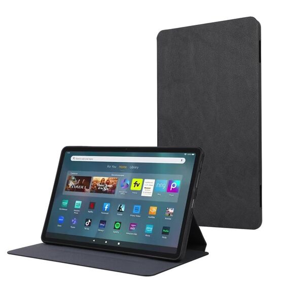 Custodia protettiva in pelle per tablet Amazon Fire Max 11 TPU Flip (nero)