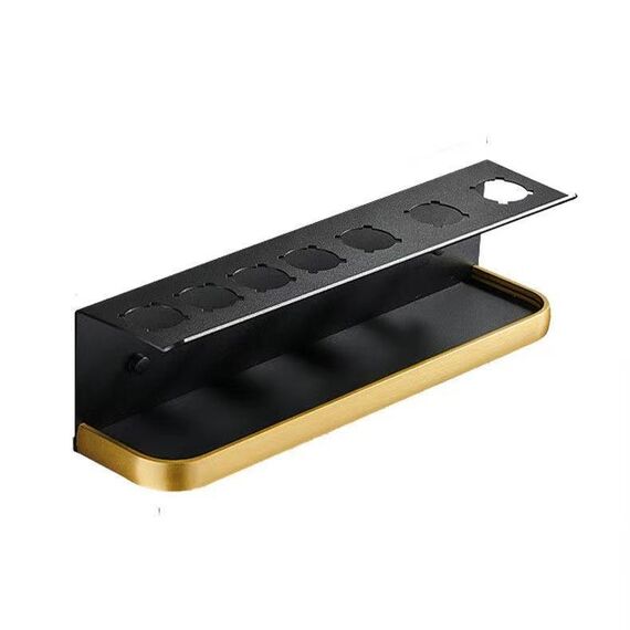 Per Dyson Airwrap Rack di stoccaggio a parete, colore: tipo B nero oro