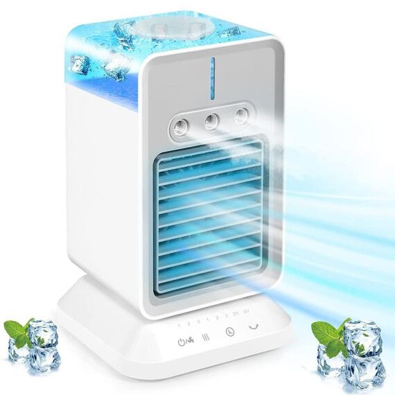 USB Mini Desktop Spray Umidificazione Ventola di Raffreddamento Condizionatore d'Aria Domestico Ventola di Raffreddamento (2600 mAh)