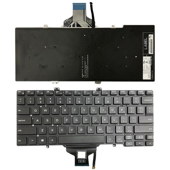 Per tastiera retroilluminata versione USA Dell Latitude 7400/3400