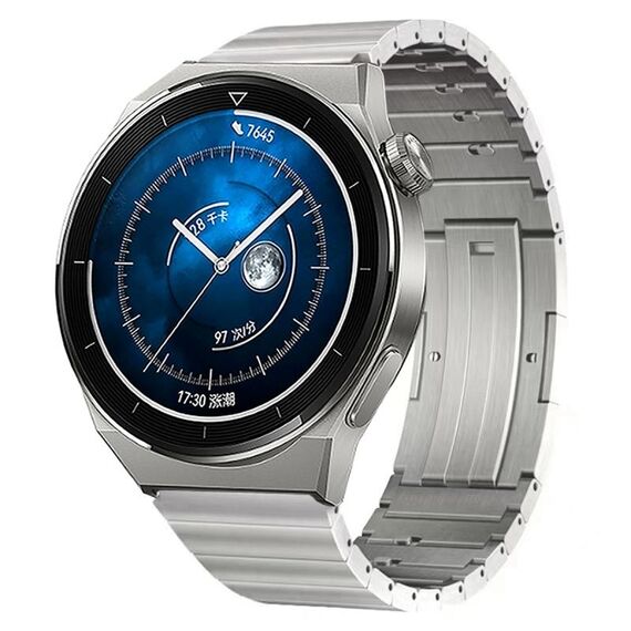 Per Huawei Watch GT3 Pro 46mm cinturino in lega di titanio a sgancio rapido (argento)