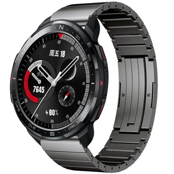 Cinturino per orologio Honor Watch GS Pro One Bead in lega di titanio (grigio)