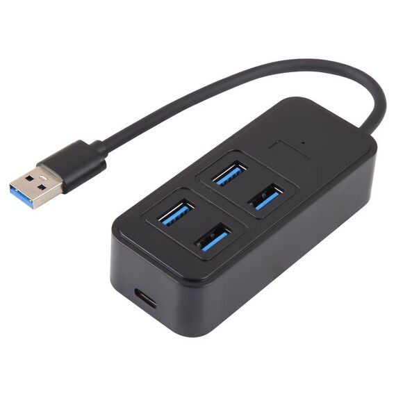 BYL-1901U Adattatore HUB 5 in 1 da USB a USB3.0x4+USB-C / Type-C