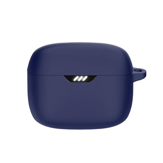Custodia protettiva in silicone per auricolari JBL Tune Buds / Beam Bluetooth (blu)