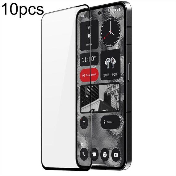 For Nothing Phone 2 10 pezzi DUX DUCIS 0,33 mm 9H Pellicola in vetro temperato con allumina media