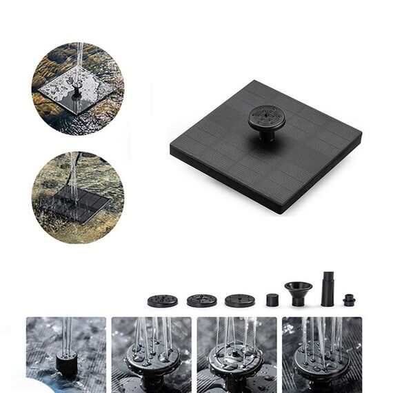 Fontana solare galleggiante per piscina all'aperto da 11 cm (CPS30-110F)