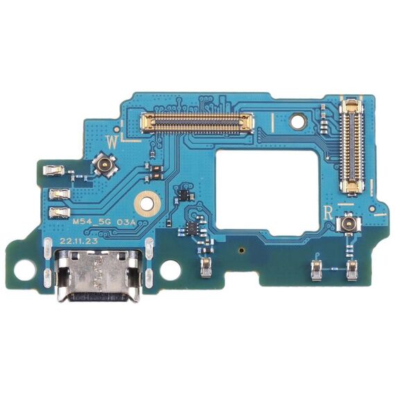 Per Samsung Galaxy M54 SM-M546B Scheda porta di ricarica originale