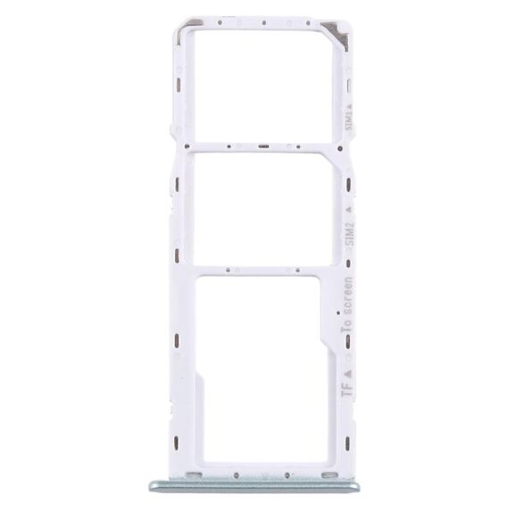 Per Samsung Galaxy A22 5G SM-A226B Vassoio per scheda SIM originale + Vassoio per scheda SIM + Vassoio per scheda Micro SD (verde)