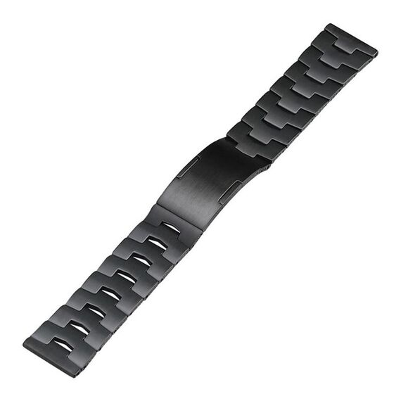 Per Huawei Watch 3 Pro/GT3 SE/GT2 Pro cinturino originale in acciaio al titanio con fibbia da 22 mm (nero)