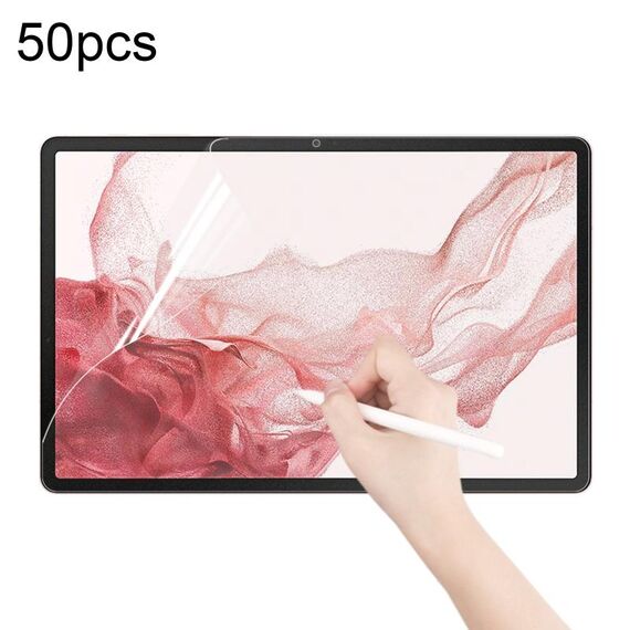 Per Samsung Galaxy Tab S8 + 50 pezzi di protezione per schermo in carta opaca