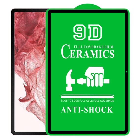 Per Samsung Galaxy Tab S8 + 9D Full Screen Full Glue Ceramic Film