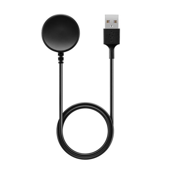 Caricabatterie per orologio con interfaccia USB magnetica per Samsung Galaxy Watch 6 (nero)
