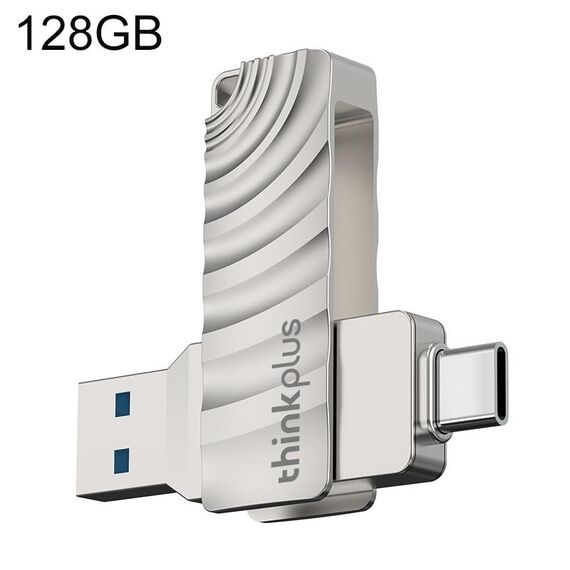 Unità flash Lenovo Thinkplus MU232 USB 3.2 + USB-C / Type-C a doppia testa, memoria: 128 GB