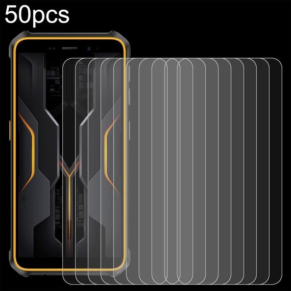 Per Ulefone Armor X12 Pro 50 pezzi 0,26 mm 9H 2,5D Pellicola in vetro temperato