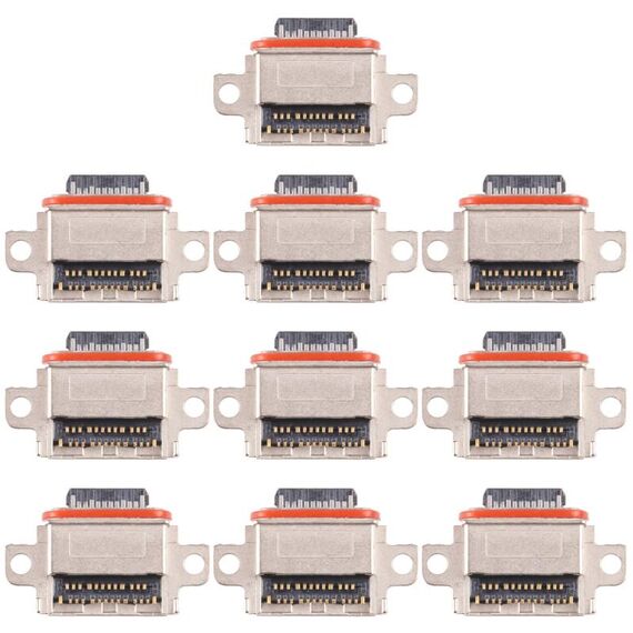 Per Samsung Galaxy Z Flip4 SM-F721B 10 PCS Connettore porta di ricarica