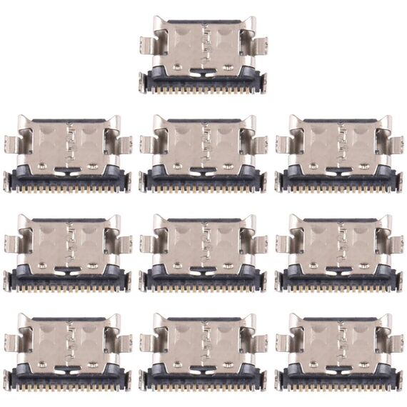 Per Samsung Galaxy M12 SM-M127F 10 PCS Connettore porta di ricarica