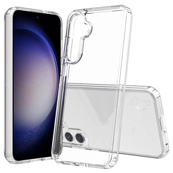 Custodia per telefono in TPU acrilico antigraffio per Samsung Galaxy S23 FE 5G (trasparente)