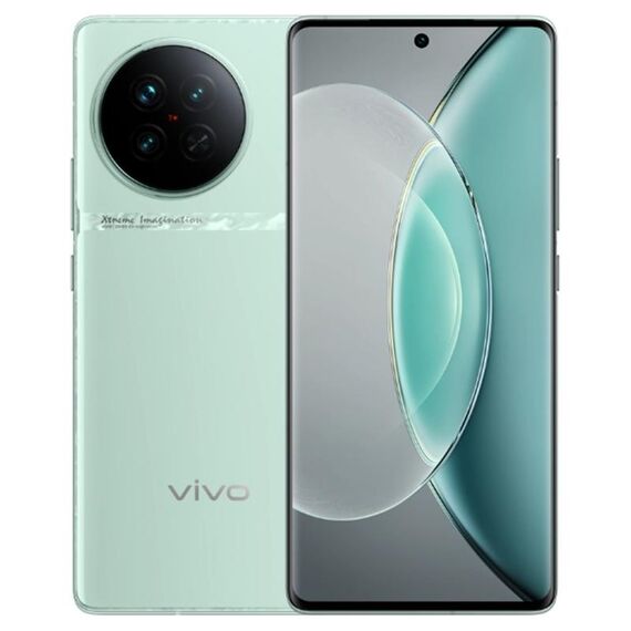 vivo X90s 5G, Telecamere posteriori triple, 8 GB + 256 GB, Identificazione dell'impronta digitale sullo schermo Face ID, 6,78 pollici Android 13.0 OriginOS 3 Dimensity 9200+ Octa Core, NFC, OTG, Rete: 5G, Supporto Google Play (verde)