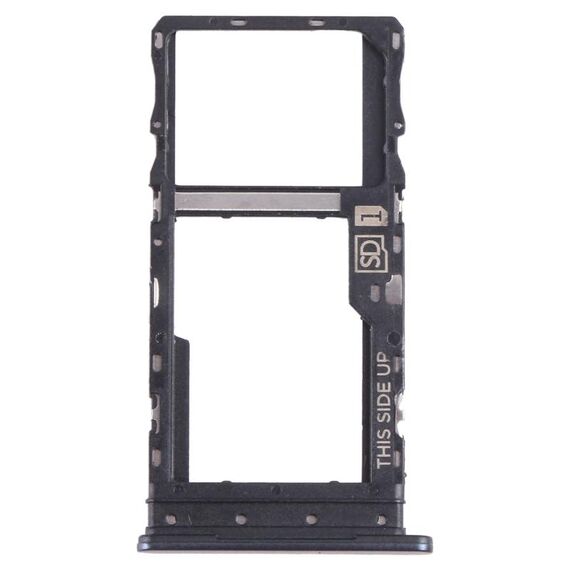 Vassoio scheda SIM per Motorola Moto G 2022 + vassoio scheda Micro SD (nero)