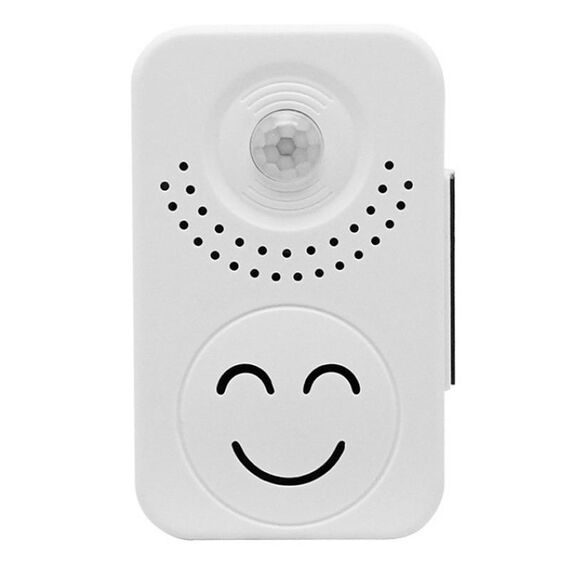 L'emittente vocale di ingresso del sensore per l'annuncio vocale di un piccolo corno può essere utilizzata come campanello, specificazione: quadrato ricaricabile
