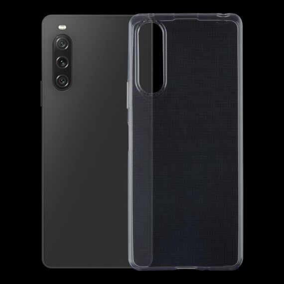 Per Sony Xperia 10 V Custodia per telefono in TPU trasparente ultrasottile