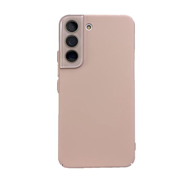 Per Samsung Galaxy S23 5G Custodia rigida in pelle per PC con olio all-inclusive (rosa)