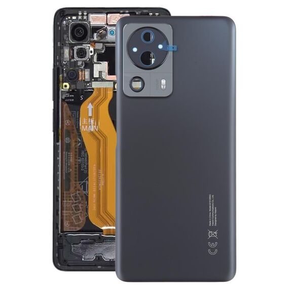 Cover posteriore batteria originale per Xiaomi 13 lite nera SPS6858BL