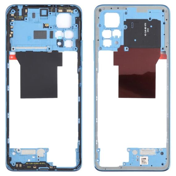 Per Xiaomi Redmi Note 12 Pro 4G Piastra cornice centrale originale (blu)