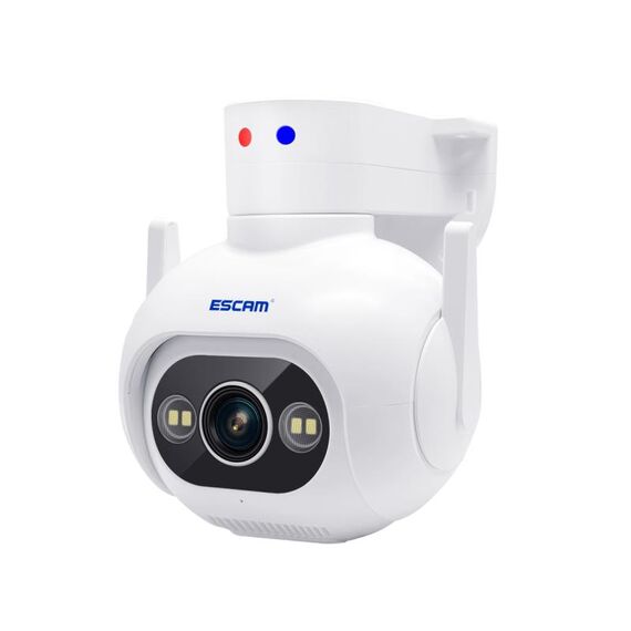 ESCAM PT304 HD 4MP Rilevamento umanoide Tracciamento Connessione WiFi Allarme sonoro Visione notturna intelligente Telecamera H.265 (spina UE)