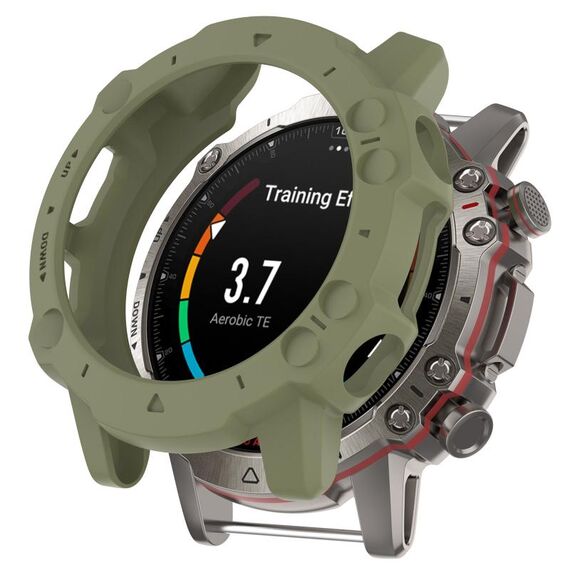 Per custodia protettiva per orologio Amazfit Falcon Armor Hollow (verde giungla)