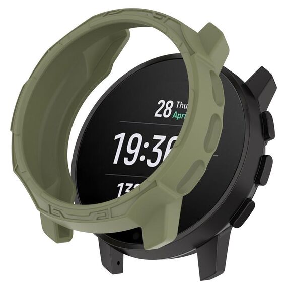 Per custodia protettiva per orologio Suunto 9 Peak Pro / 9 Peak Armor Hollow (verde giungla)