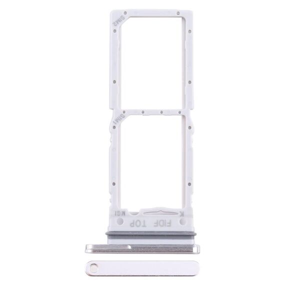 Per Samsung Galaxy Z Fold5 SM-F946 SIM originale + vassoio scheda SIM (Argento)