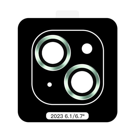 Per iPhone 15 Plus TOTU PG-4 Proteggi lente con montatura in metallo serie Golden Shield (verde)