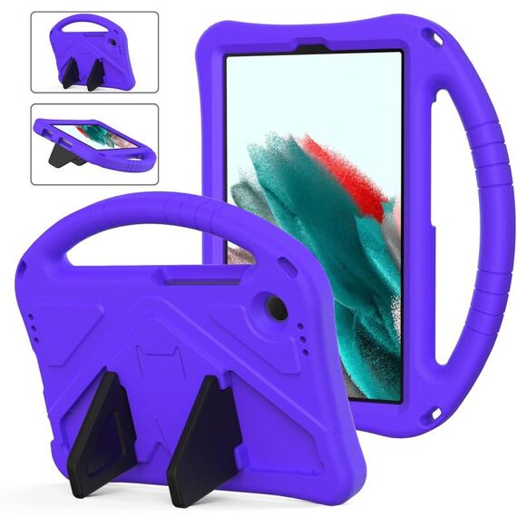 Per Samsung Galaxy Tab A9 8.0 2023 Custodia tablet antiurto EVA con supporto (viola)