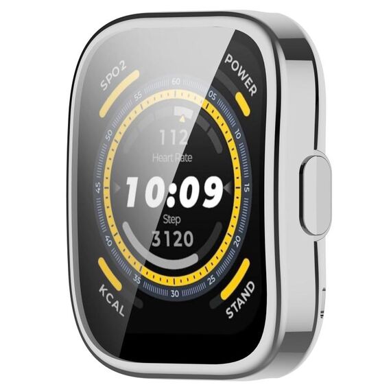 Per Amazfit Bip 5 Custodia protettiva in TPU all-inclusive (argento)