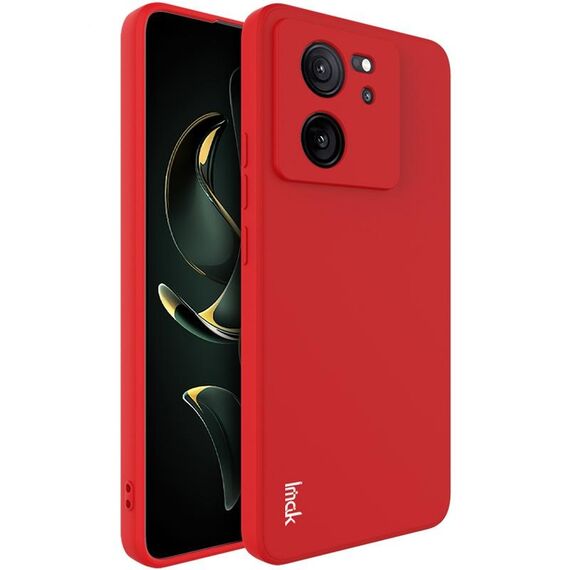 Per Xiaomi Redmi K60 Ultra 5G IMAK UC-4 Serie Custodia morbida in TPU con bordo dritto (Rosso)