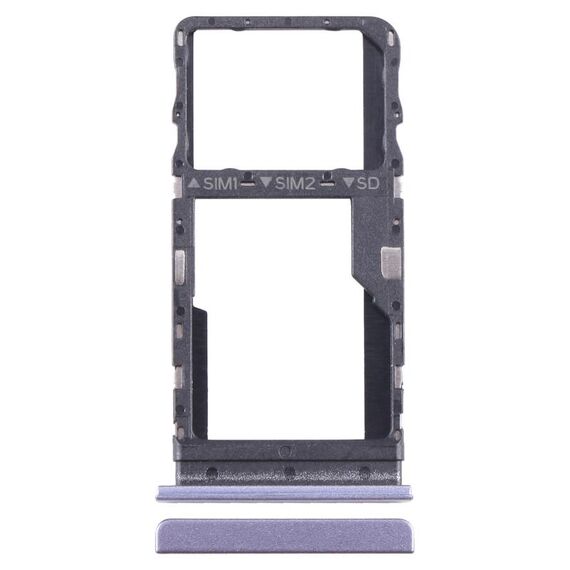 Per TCL 40 R SIM originale + vassoio scheda Micro SD (viola)